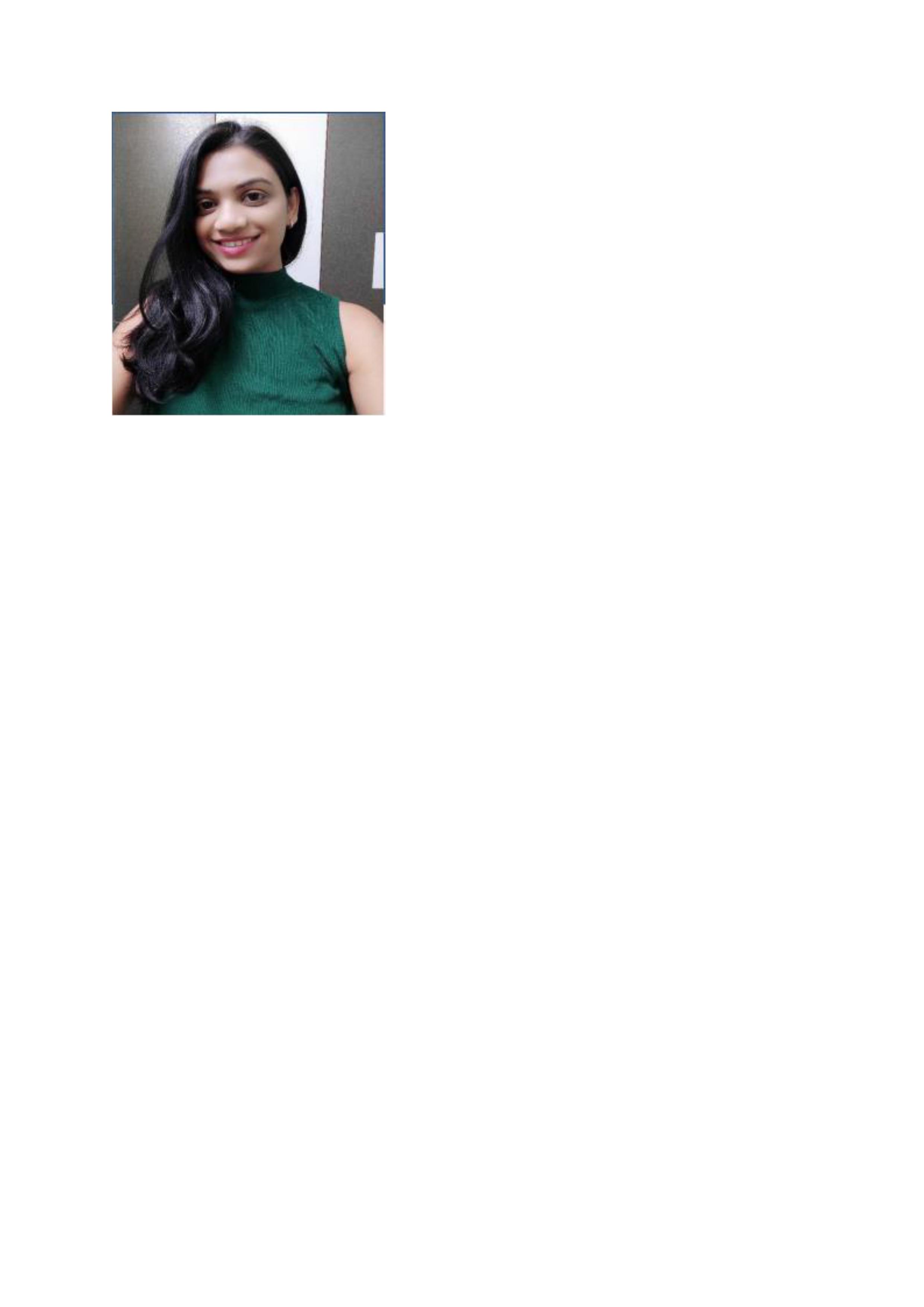 Dr. Pooja Vijayrao Vilhekar