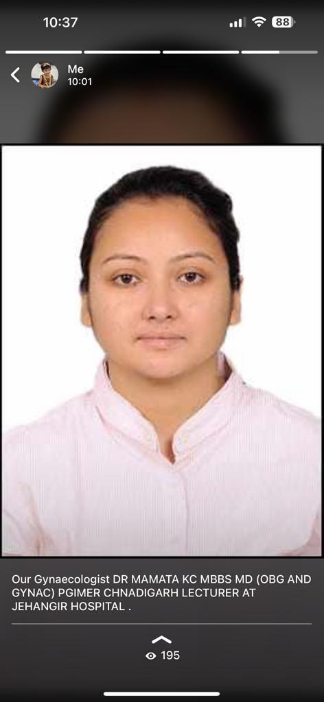 Dr.  Mamta K C